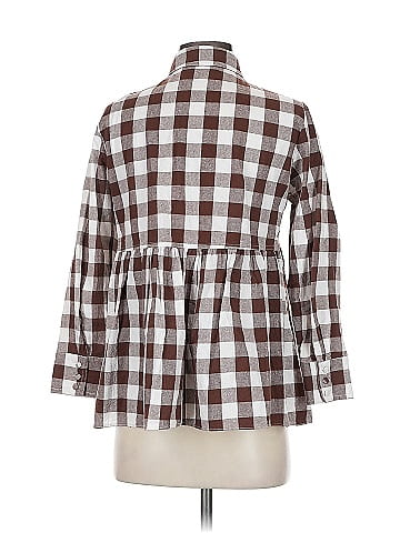 Pomander Place 3/4 Sleeve Button-Down Shirt (view 2)