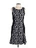 Maeve Graphic Gray Cocktail Dress Size L - photo 1