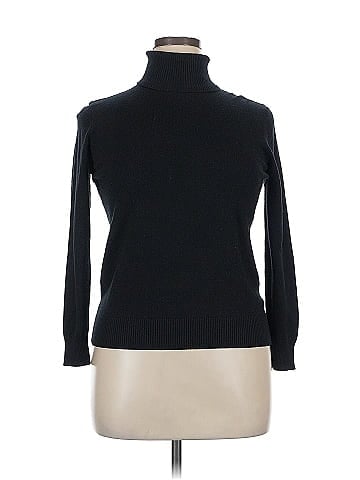 Joseph A. 3/4 Sleeve Turtleneck (view 1)