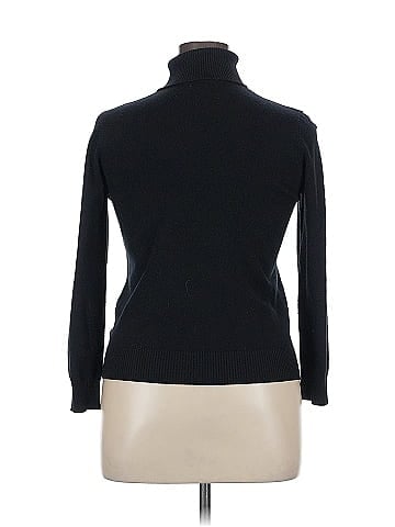 Joseph A. 3/4 Sleeve Turtleneck (view 2)