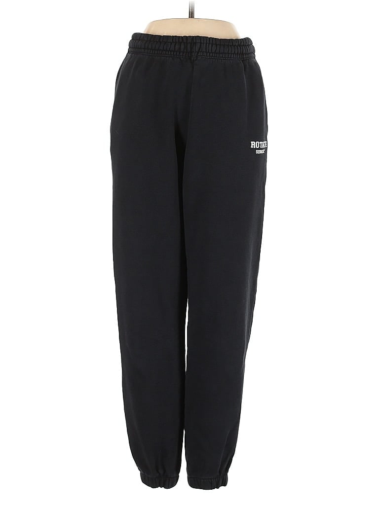 Pre-owned Rotate Birger Christensen Sweatpants In Black