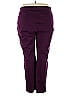 LOGO by Lori Goldstein Solid Purple Active Pants Size 3X - photo 2