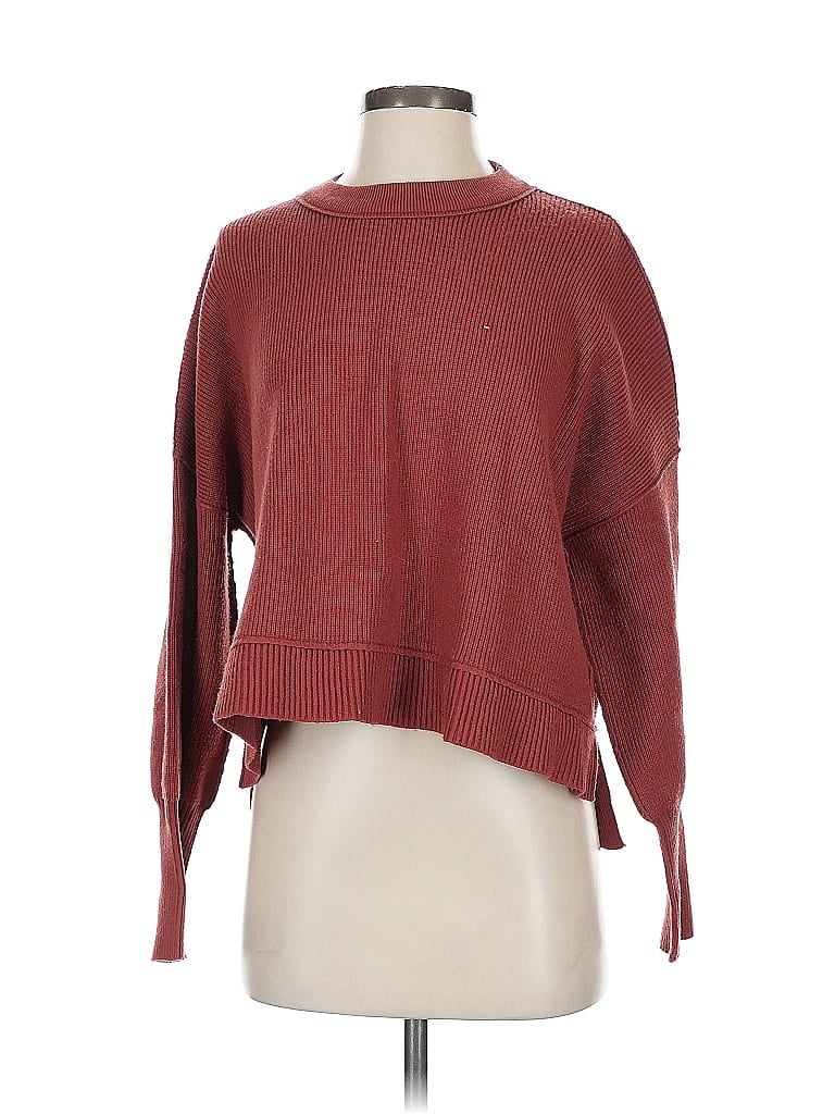 Anrabess Burgundy Pullover Sweater Size S - photo 1