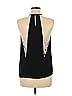 Naked Zebra 100% Polyester Black Sleeveless Blouse Size M - photo 2