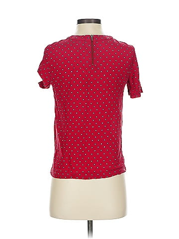 Madewell Short Sleeve Silk Top (view 2)
