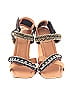 Ulla Johnson Animal Print Tan Brown Heels Size EU 36 1/2 - photo 2