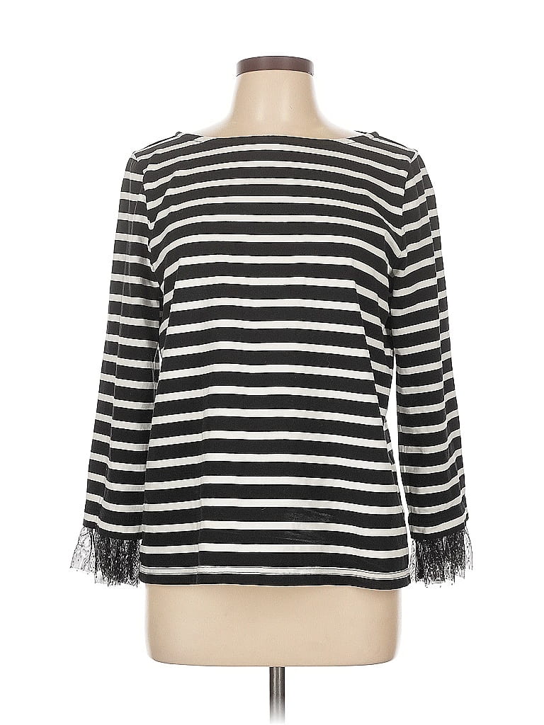 Pre-owned J.crew Factory Store Pullover Sweater In Black