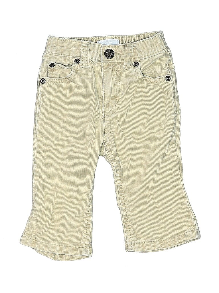 Pre-owned Old Navy Babies' Khaki Pant In Yellow