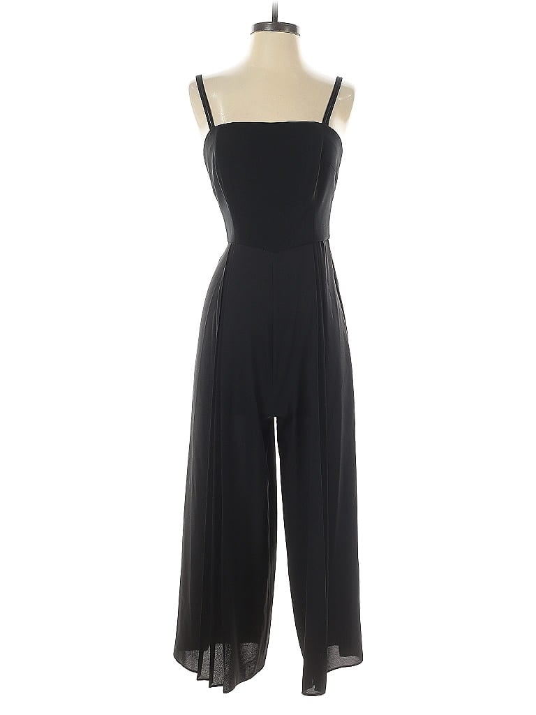 Pre-owned Shoshanna Jumpsuit In Black