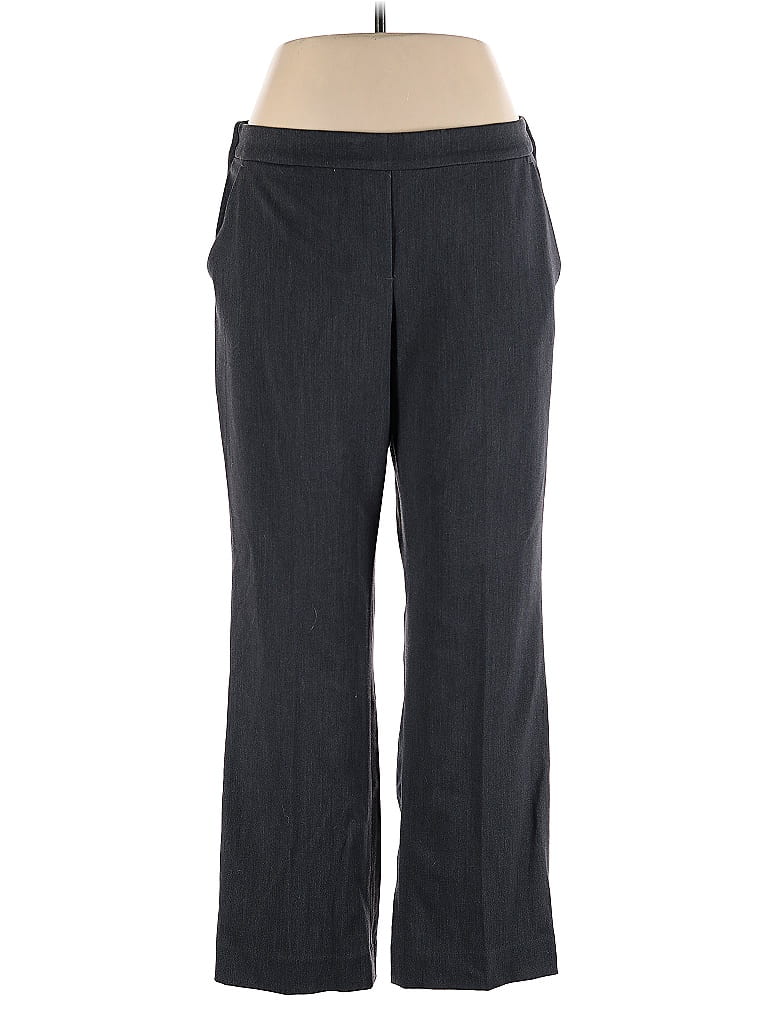 Pre-owned Nic + Zoe Dress Pants In Gray