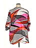 Avenue 100% Polyester Orange 3/4 Sleeve Blouse Size 18 - photo 2