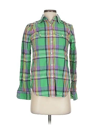 Lauren Jeans Co. Long Sleeve Button-Down Shirt (view 1)