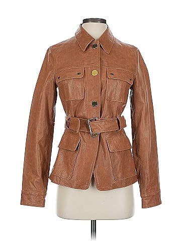 MICHAEL Michael Kors Leather Jacket (view 1)