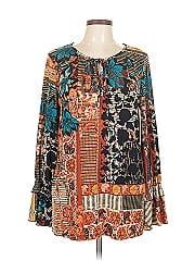 Susan Graver Long Sleeve Blouse