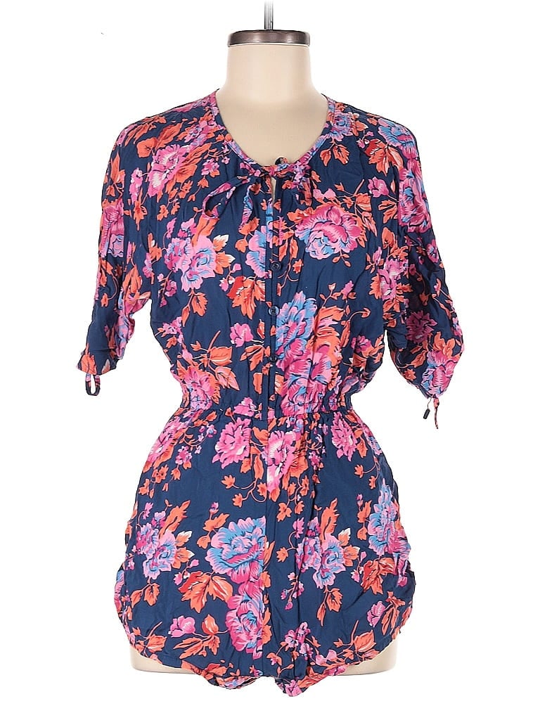 Pre-owned Auguste Romper In Blue