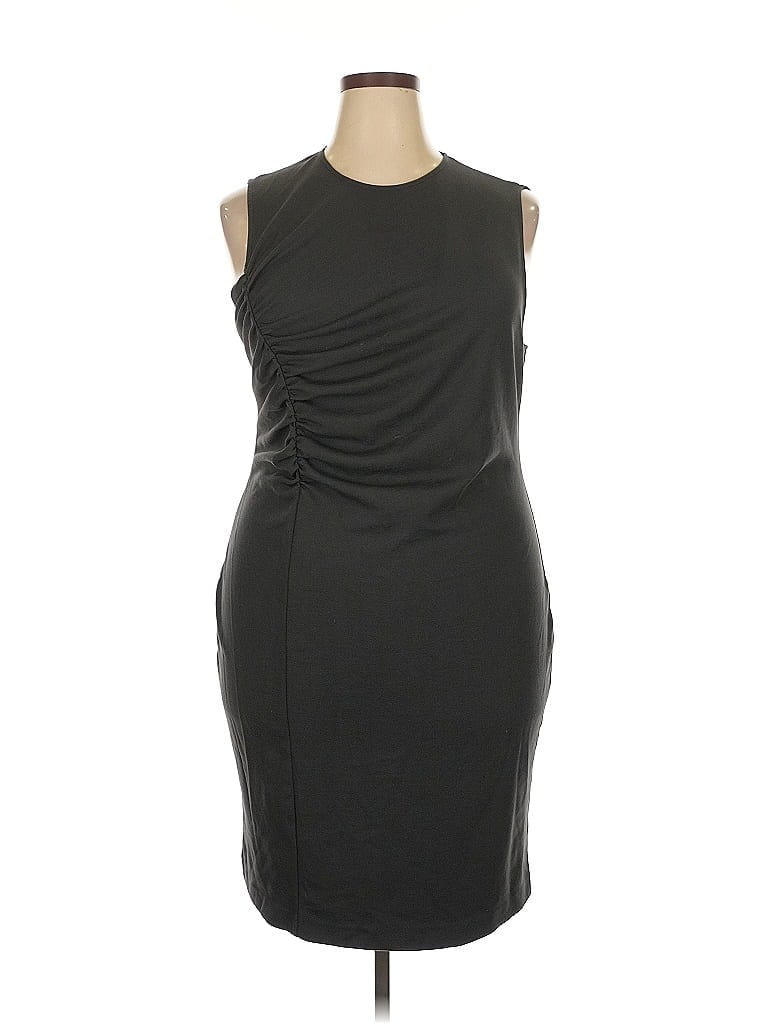 J.Crew 365 Solid Black Cocktail Dress Size 20 - photo 1