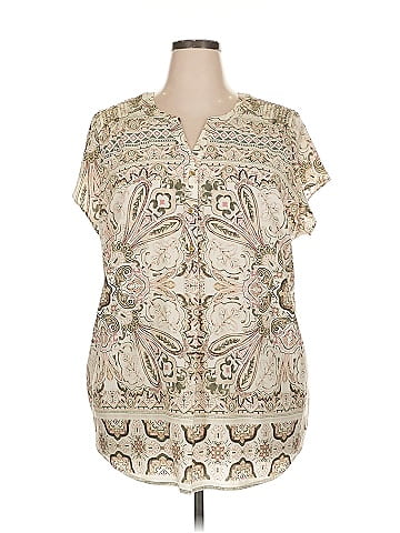 Croft & Barrow Short Sleeve Blouse (view 1)