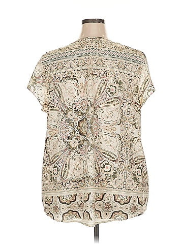 Croft & Barrow Short Sleeve Blouse (view 2)