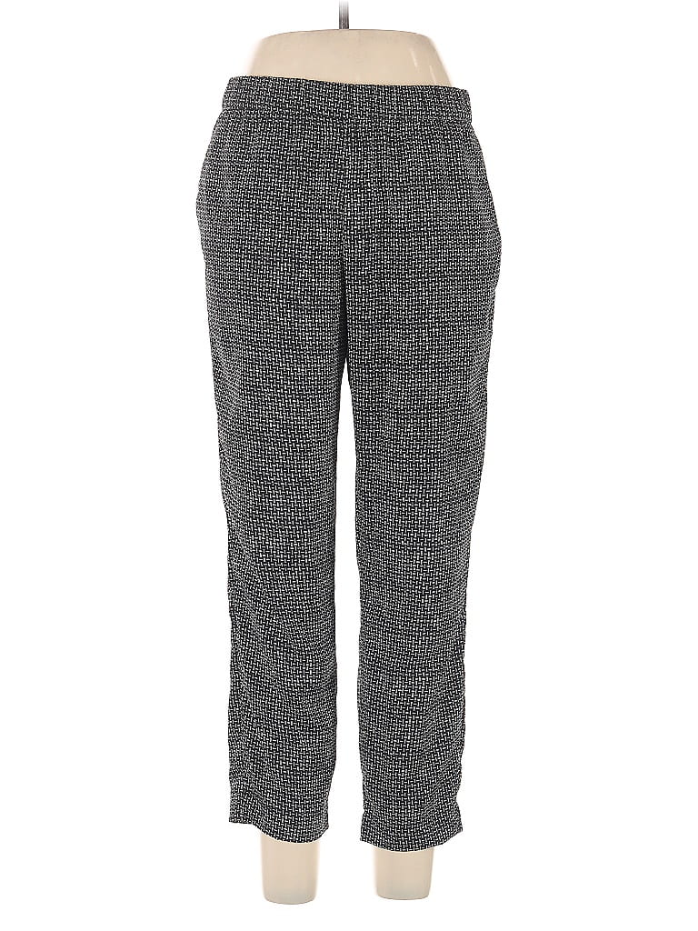 Pre-owned H&m Casual Pants In Black