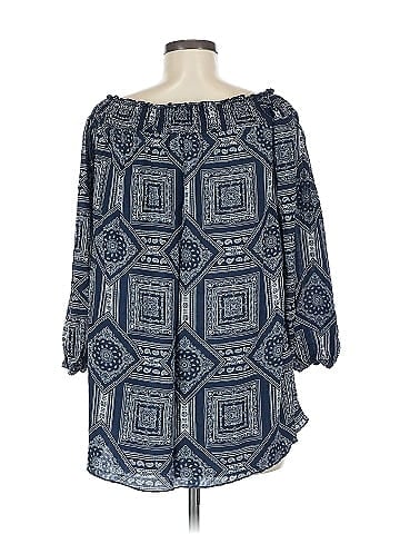 Wet Seal 3/4 Sleeve Blouse (view 2)