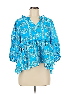 Umgee 3/4 Sleeve Blouse