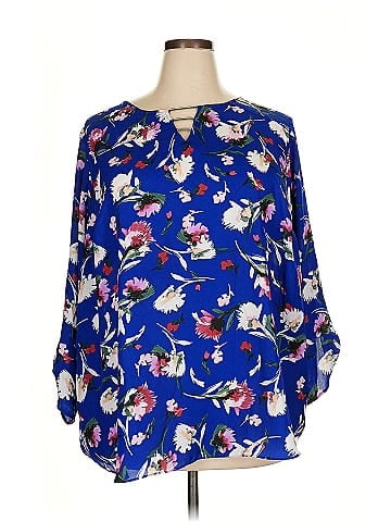 Apt. 9 3/4 Sleeve Blouse (view 1)