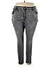 Terra & Sky Solid Gray Jeans Size 22 - photo 1
