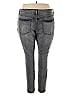 Terra & Sky Solid Gray Jeans Size 22 - photo 2
