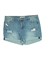 Velvet Heart Denim Shorts