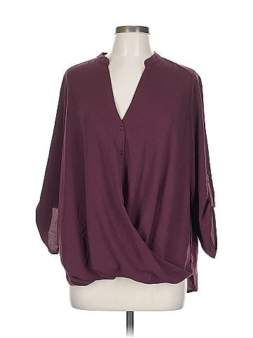 Lush 3/4 Sleeve Blouse (view 1)