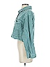 Mustard Seed 100% Cotton Teal Denim Jacket Size S - photo 5