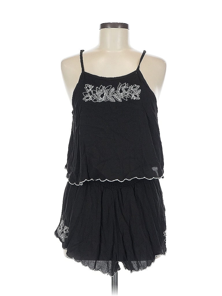 Rip Curl 100% Viscose Black Romper Size M - photo 1