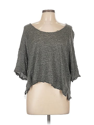Massimo Dutti 3/4 Sleeve T-Shirt (view 1)