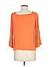IMAN Orange 3/4 Sleeve Top Size M - photo 2