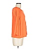 IMAN Orange 3/4 Sleeve Top Size M - photo 4
