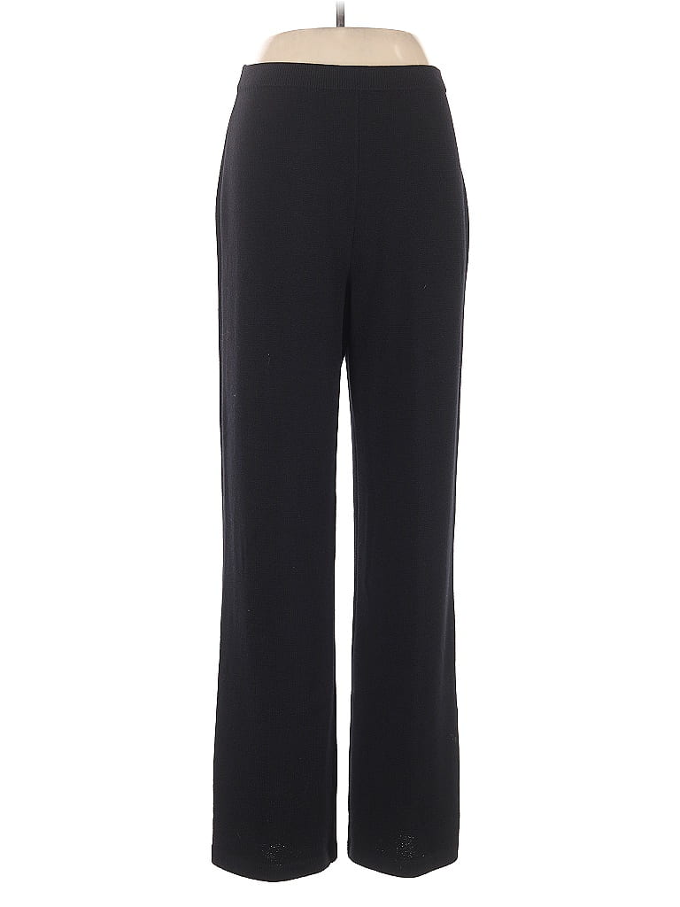 St. John Solid Black Dress Pants Size 12 - photo 1