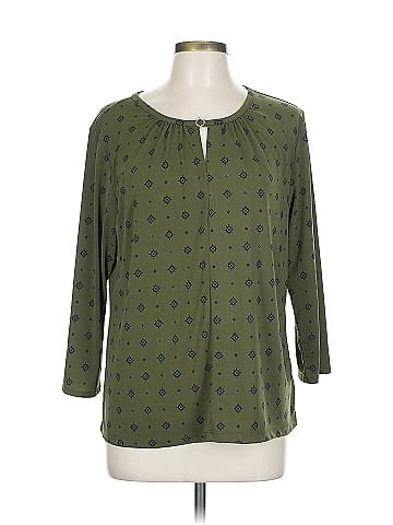 Liz Claiborne 3/4 Sleeve Blouse (view 1)