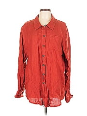 Flax Long Sleeve Button Down Shirt