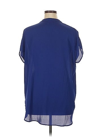 Shein Curve Short Sleeve Blouse (view 2)