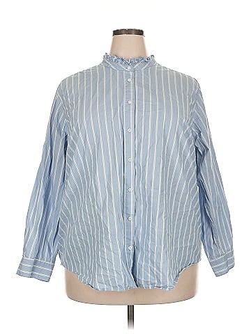 Nili Lotan 3/4 Sleeve Button-Down Shirt (view 1)