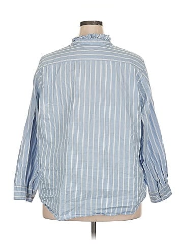Nili Lotan 3/4 Sleeve Button-Down Shirt (view 2)