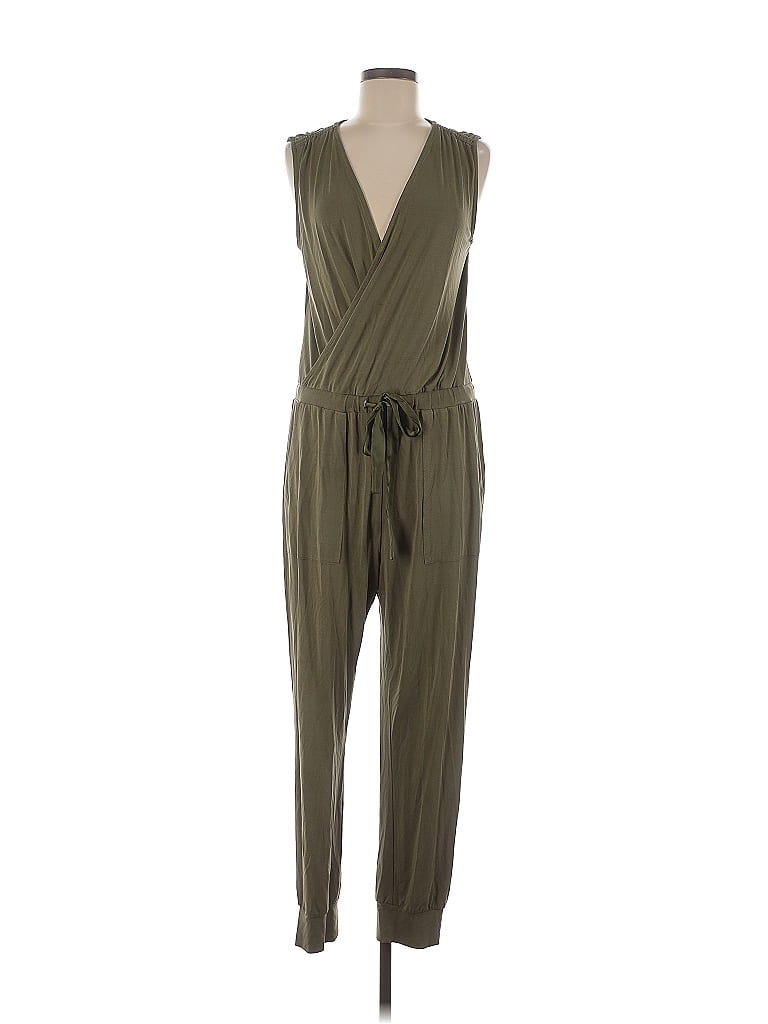 Heartloom Solid Green Jumpsuit Size M - photo 1