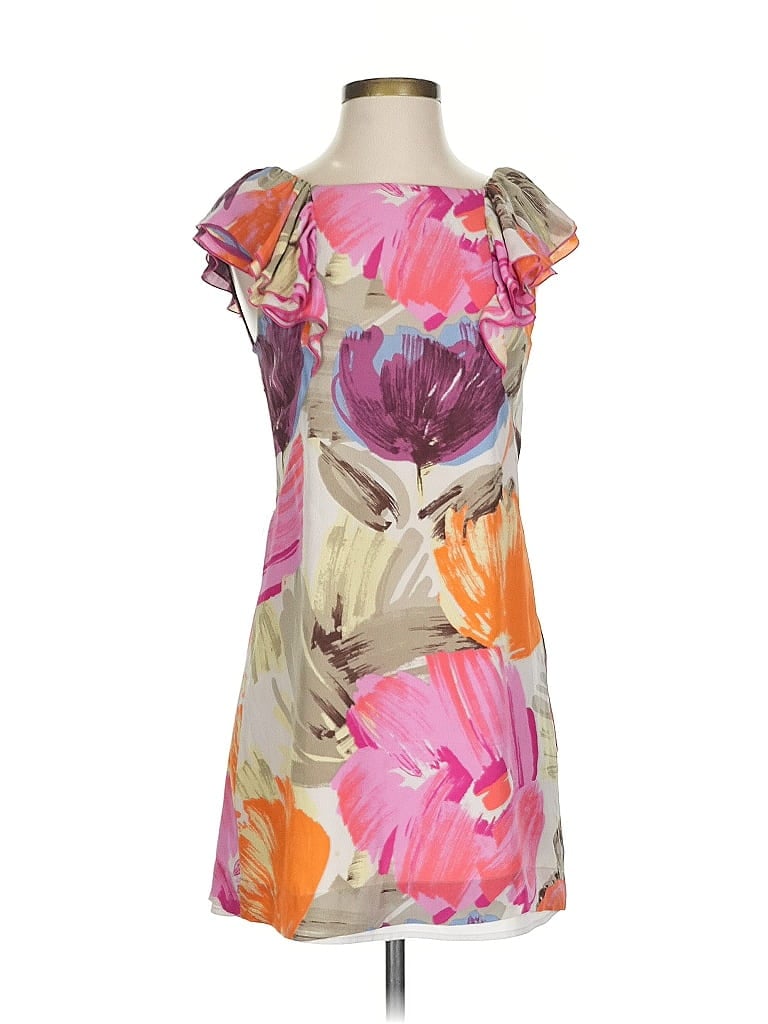 Pre-owned Bcbgmaxazria Cocktail Dress In Brown