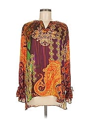 Susan Graver Long Sleeve Blouse