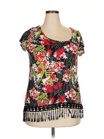 Eye Candy Short Sleeve Blouse (view 1)