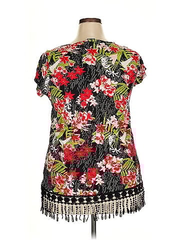 Eye Candy Short Sleeve Blouse (view 2)