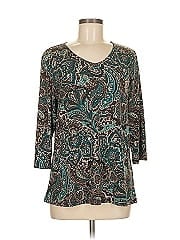 Susan Graver 3/4 Sleeve T Shirt
