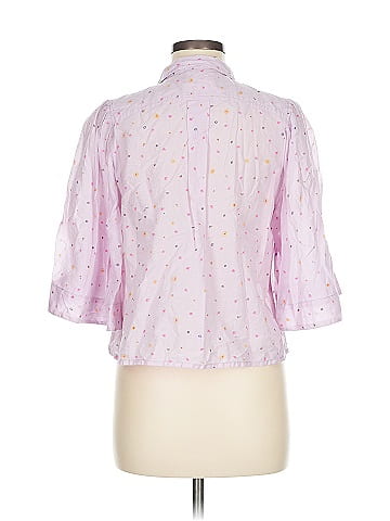 Maeve 3/4 Sleeve Button-Down Shirt (view 2)