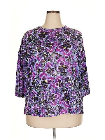 Cathy Essentials 3/4 Sleeve T-Shirt (view 1)