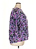 Cathy Essentials Purple 3/4 Sleeve T-Shirt Size 2X - photo 3
